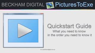 PicturesToExe  Quickstart Guide Introduction [upl. by Yknip]