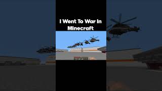 I Went to War with Mobs In MINECRAFT minecraft minecraftmemes [upl. by Romeon]