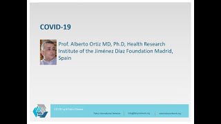 COVID19 amp Fabry Disease  Fabry International Network Webinar  Prof Alberto Ortiz May 20 2020 [upl. by Mariann]