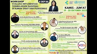 19 20 OKTOBER 2023  GRATIS 6 SKP IAI  SEMINAR KEFARMASIAN [upl. by Ahsinert275]