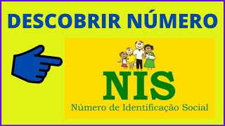 COMO SABER O NUMERO DO MEU NIS  ATUALIZADO 2024 [upl. by Otxilac]