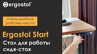 Видеоотзыв о столе с электрической регулировкой высоты Ergostol Start  Покупатели о Ergostol [upl. by Etnaid]