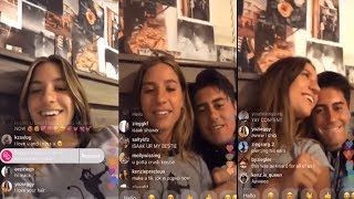 Mackenzie Ziegler and Boyfriend Isaak Presley On Instagram Live  September 4th 2019 [upl. by Nnylyt]