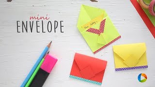 DIY Mini Envelopes [upl. by Bohon]