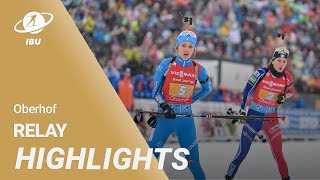 Oberhof 2023 Women Relay Highlights [upl. by Lach]