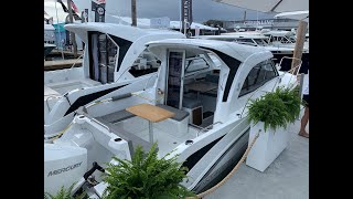 Beneteau Antares 23 at Miami international boat show 2020 presented by Centerpointe Yacht Services [upl. by Inavoig]