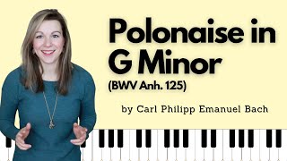 Polonaise in G Minor BWV Anh 125 Carl Philipp Emanuel Bach [upl. by Iloj459]