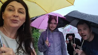 Fia BLIVER BANGE STRØMMEN GÅR😱TUR ENDER I LYNTORDEN amp REGN⚡️🌧 [upl. by Relyhs]