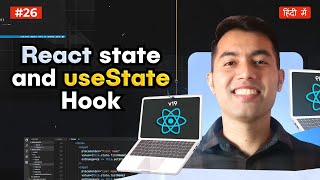 26 React States What is useState Hook amp Why we need it in React [upl. by Sausa]