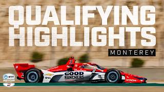 Qualifying Highlights  2024 Firestone Grand Prix of Monterey at Laguna Seca  INDYCAR [upl. by Kienan]