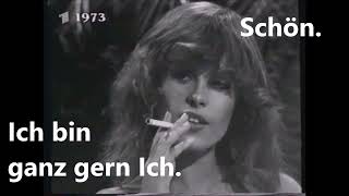 Legendär Uschi Obermaier Ich Narzisstin [upl. by Neenad317]