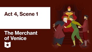 The Merchant of Venice by William Shakespeare  Act 4 Scene 1 [upl. by Nomelc645]