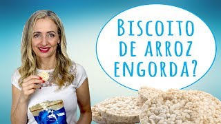 BISCOITO DE ARROZ ENGORDA  Parte 64 de 365 [upl. by Rabi]