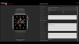 Connecting iWatch to MOBILedit Forensic [upl. by Norra]