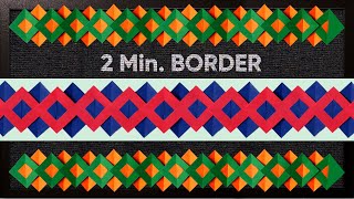 Make Border in Just 2 Minutes  Episode 5 DIY [upl. by Lyrad]