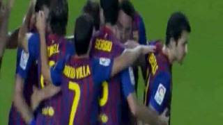 FC Barcelona vs Osasuna 80  All Goals amp Highlights  17092011 [upl. by Cindelyn]