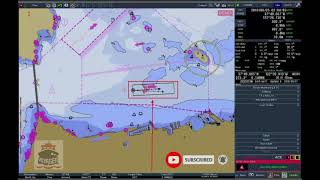 ECDIS Training and Familiarization Tokyo Keiki EC81008600 2 7 2 AREA WARNING [upl. by Shaffert]