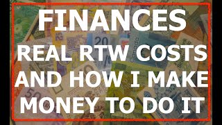 Finances  RTW Motorcycle Costs After 10 Years of Travel and How To Make The Money To Do It [upl. by Niarda]