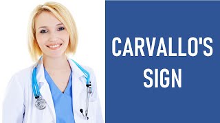 Carvallos Sign [upl. by Pass827]