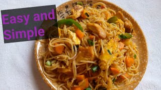 Ghanaian Spaghetti Stir Fry Recipe [upl. by Eirolav529]