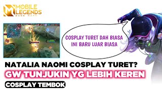 Natalia Cosplay Turet Naomi Mah Lewat Ini Trik Terbaru [upl. by Llerral356]