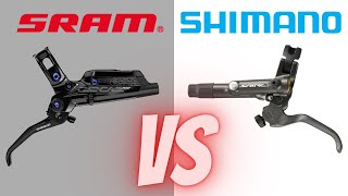 SRAM Code RSC vs Shimano Saint Brakes🔥Long Term Review [upl. by Eneloj]