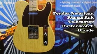 Fender FSR American Rustic Ash Tele Butterscotch Blonde Demo [upl. by Lalita]