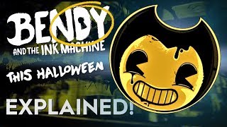 Bendy amp the Ink Machine  Halloween Trailer EXPLAINED Hello Neighbor in BATIM [upl. by Hallock]