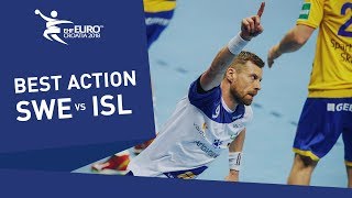 Sigurdsson enters his 10th EURO in style  Mens EHF EURO 2018 [upl. by Saire928]