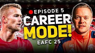 MAN UTD FC 25 CAREER MODE EPISODE 5 [upl. by Asteria]