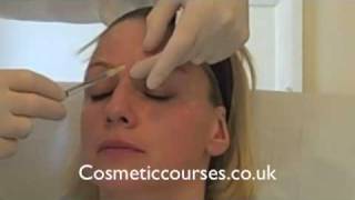 Botox training 3 Botox injection demonstration  Cosmetic Courses [upl. by Chris880]