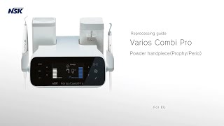 NSK Varios Combi Pro Reprocessing Powder Unit for EU [upl. by Atinyl]