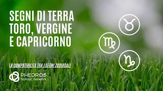 La compatibilità tra i segni di Terra Toro Vergine e Capricorno [upl. by Releehw20]