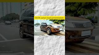 Tata Safari road presentation shortsviral trendingshorts viralshort shorts car [upl. by Bogart843]