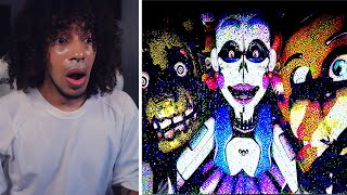 Horror Fan Reacts To The Darkest FNAF VHS Tapes Ever Made  FNAFROOMS [upl. by Evelc]