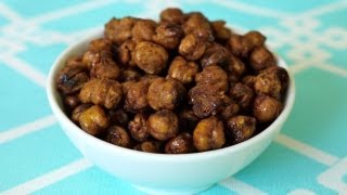 Snack Food Recipes for Kids How to Make Roasted Chickpeas for Children  Weelicious [upl. by Atteloc]