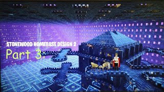 INSANE STONEWOOD HOMEBASE Design Part 3 fortnitestw [upl. by Aitenev]