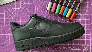 Customizing Nike Airforce 1s ✈️ [upl. by Cia]