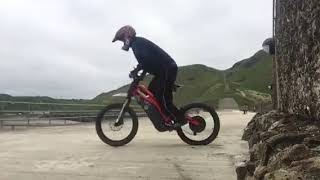 Bultaco brinco R wheelie [upl. by Yevad]