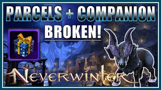 NEW Companion Riotous Rothe Tested broken Starlight Parcels were Bugged fixed now  Neverwinter [upl. by Ejroj]