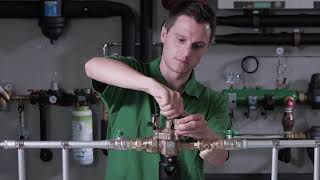 Caleffi Backflow Installation and Function Test [upl. by Agretha294]