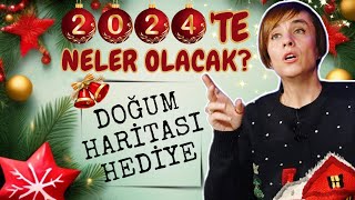 Astrolog Ayşe Balın Doğum Haritası Yorumu Hediye Ediyor I 2024te neler olacak özel yayın astroloji [upl. by Priebe]