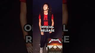 KIRK HAMMETS RIFF TAPES VS RELEASE kirkhammett master metallica [upl. by Oranneg]