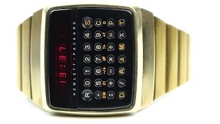 RetroTech Hewlett Packard HP01 1977s Smartest Watch [upl. by Aivato]