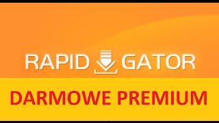 Login i hasło do darmowego konta premium w RAPIDGATORnet  Free premium account rapidgatornet [upl. by Pyotr458]