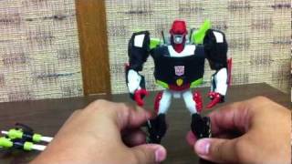 BOTCON 2011 Exclusive SIDESWIPE [upl. by Oruasi793]