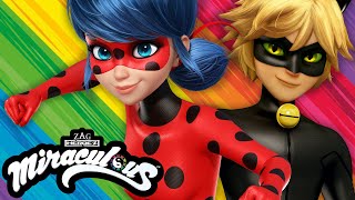 1 HOUR MIRACULOUS  😍 LADYBUG amp CAT NOIR 🐞  Season 4  Compilation [upl. by Hill]