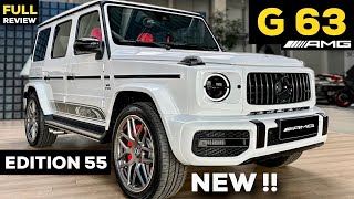 2023 MERCEDES G63 AMG NEW Edition 55 BRUTAL V8 Sound FULL InDepth Review Exterior Interior MBUX [upl. by Iroc192]