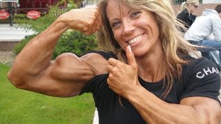 BIGGEST WOMEN BICEPS IN THE WORLD [upl. by Allicerp781]