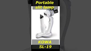 Portable handheld slit lamp Kowa SL19 at DOG 2023  Портативная ручная щелевая лампа Kowa SL19 [upl. by Aubrie]